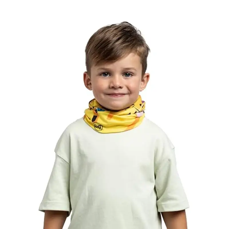 BUFF Scaldacollo Coolnet UV per bambini Yellow Unisex Bambino Taglia Unica miniatura 3
