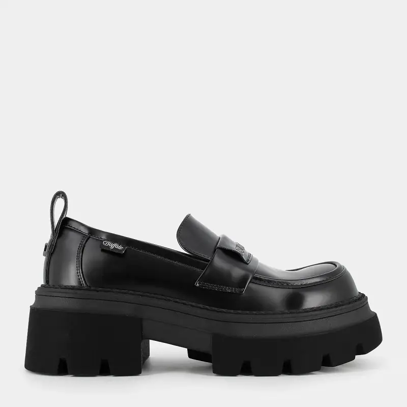 Buffalo Mocassini Donna Nero 3980730