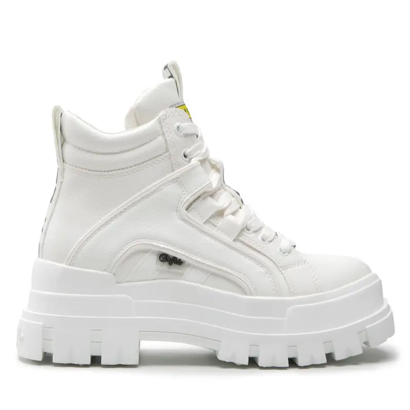 Polacchine Buffalo Aspha Nc Mid BN16220461 Bianco