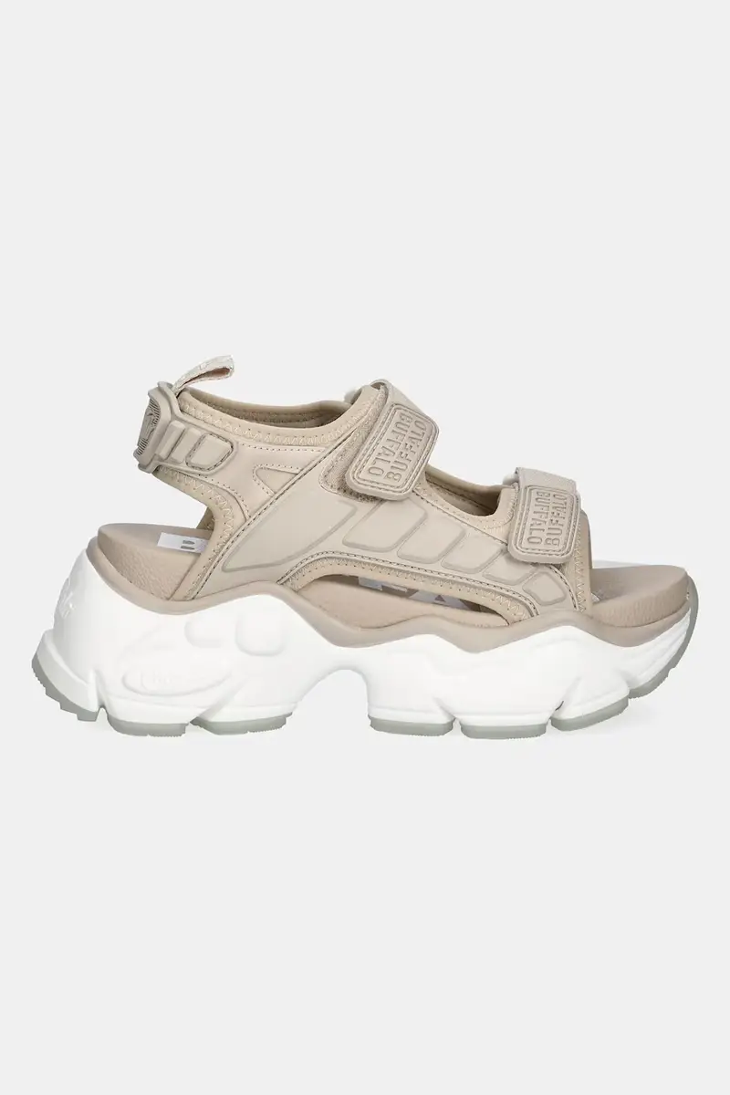 sandali Binary Track donna colore beige 1602297-BEI miniatura 2