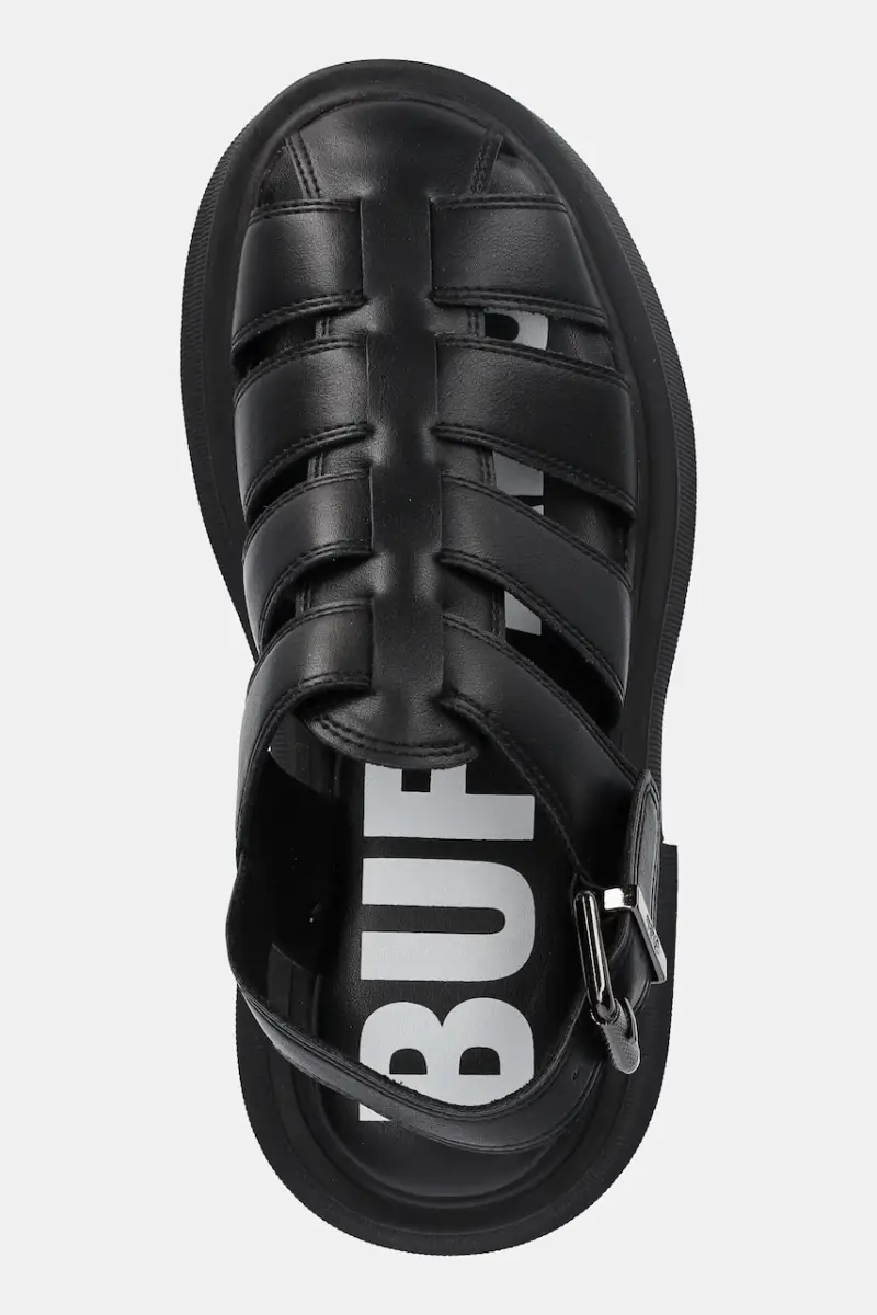 sandali Vicious Fisher colore nero 1602266-BLK miniatura 4