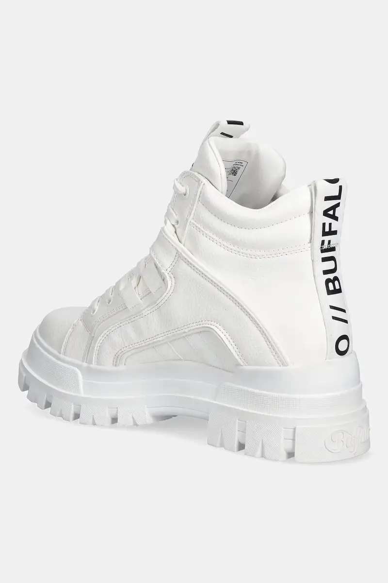 scarpe Aspha Nc Mid Bs uomo colore bianco 1400002-WHT miniatura 3