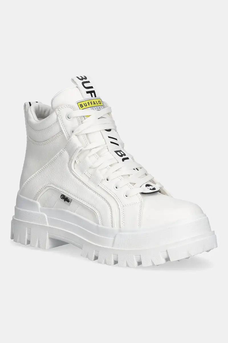 scarpe Aspha Nc Mid Bs uomo colore bianco 1400002-WHT