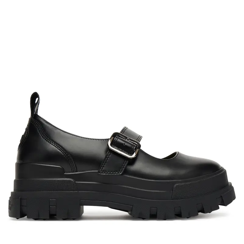 Scarpe basse Buffalo Aspha Loafer Buckle Os 1620046 Nero