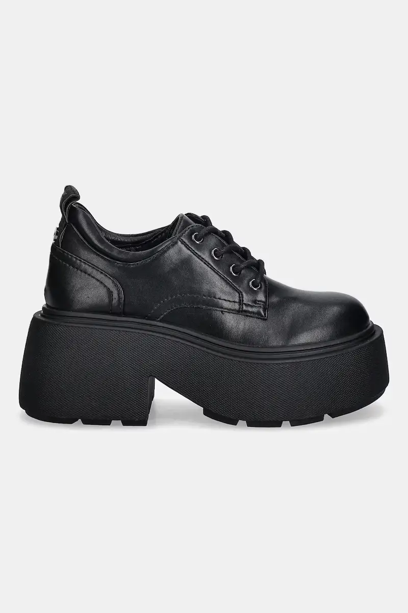 scarpe Vicious Lace Up Lo donna colore nero 1622483-BLK miniatura 2