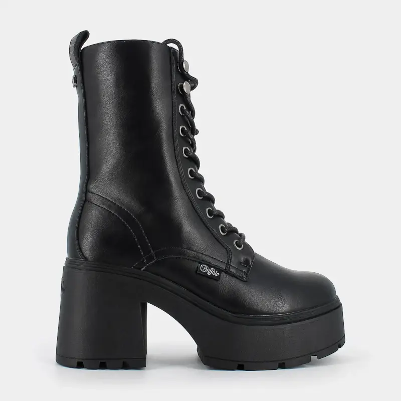Buffalo Scarponcini Donna Nero 3986532
