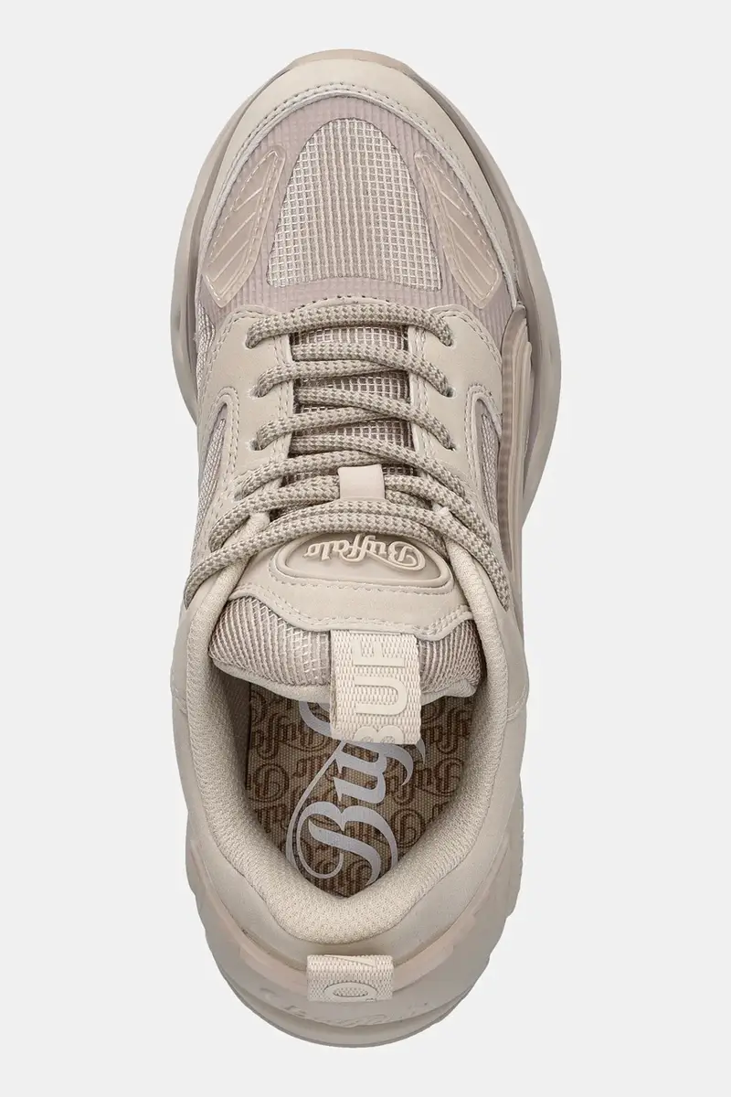 sneakers Binary Athena donna colore beige 1636512-BEI miniatura 4