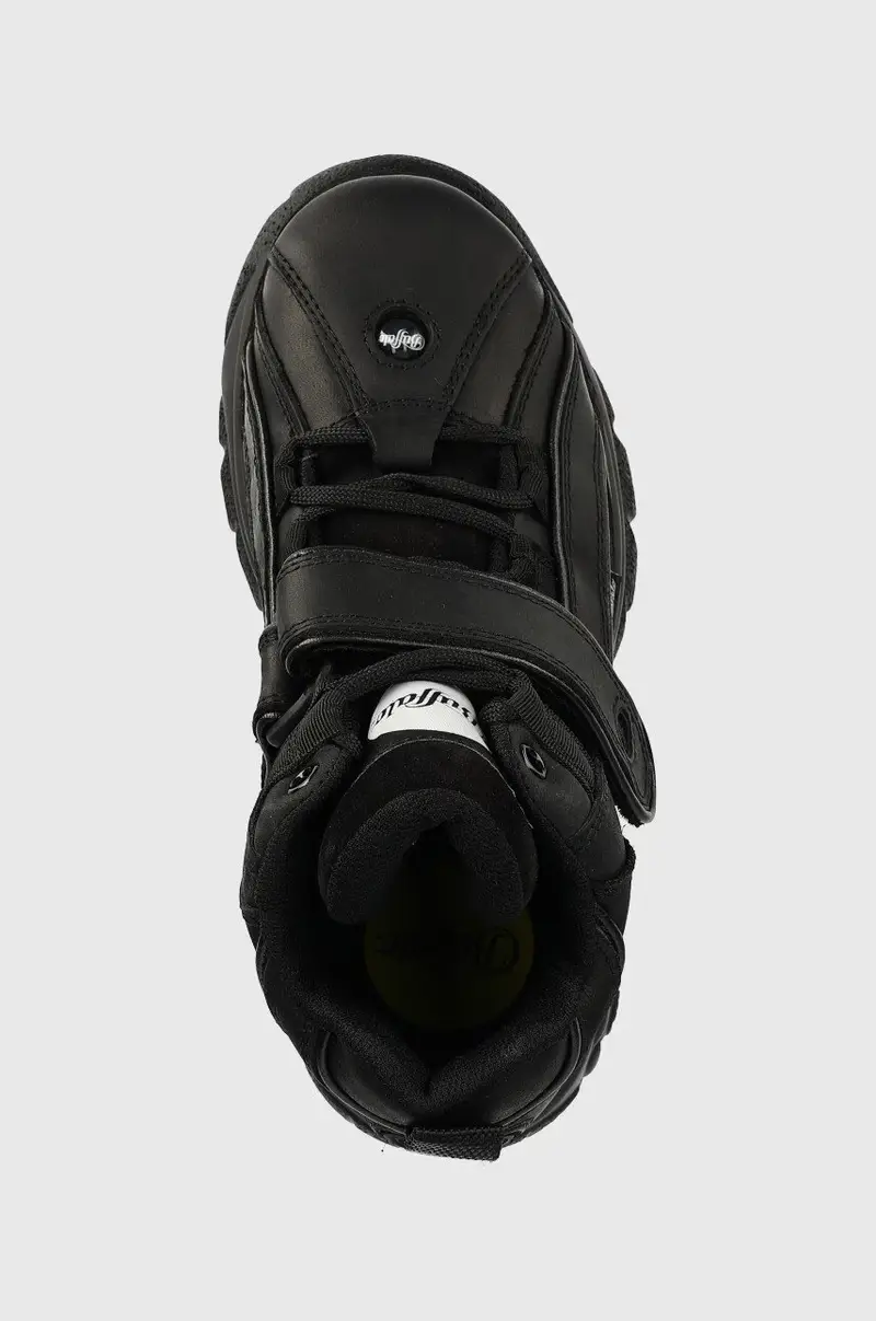 sneakers in pelle 1348-14 2.0 Nero miniatura 4