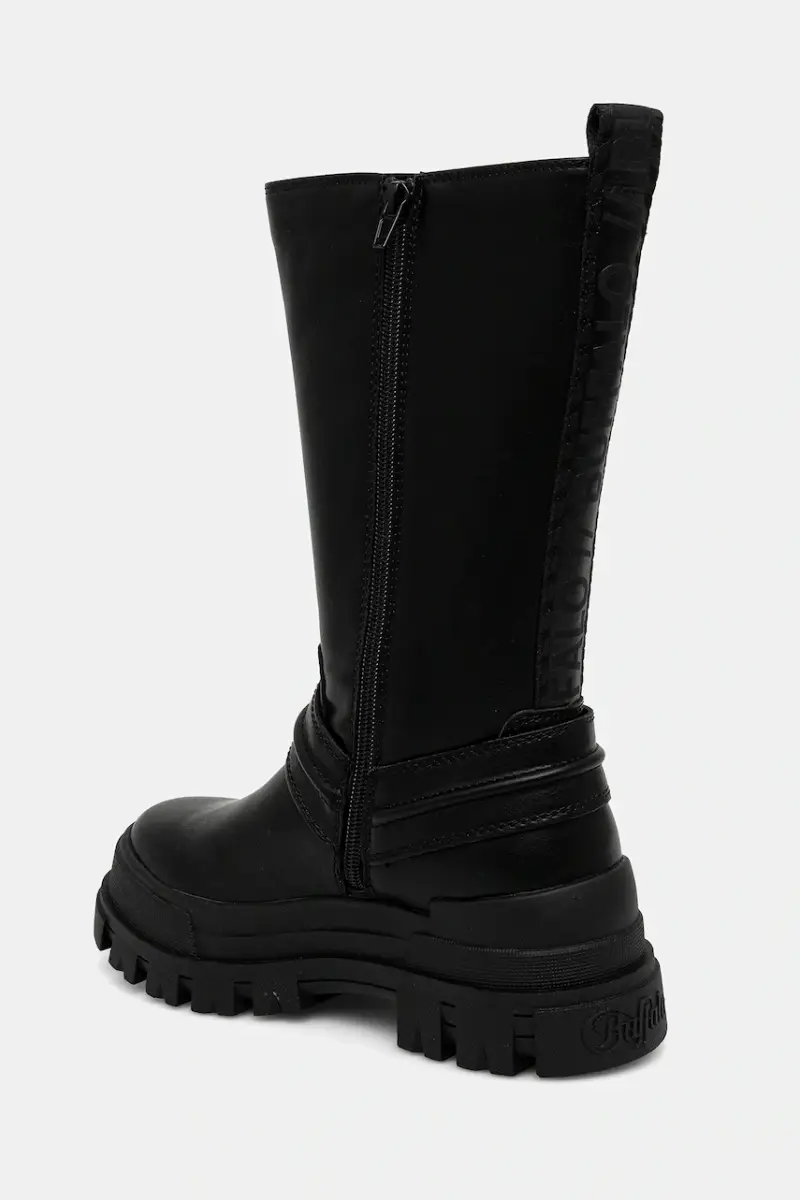stivaletti alla caviglia Aspha Biker Boot Hi donna colore nero 1270123-BLK miniatura 3