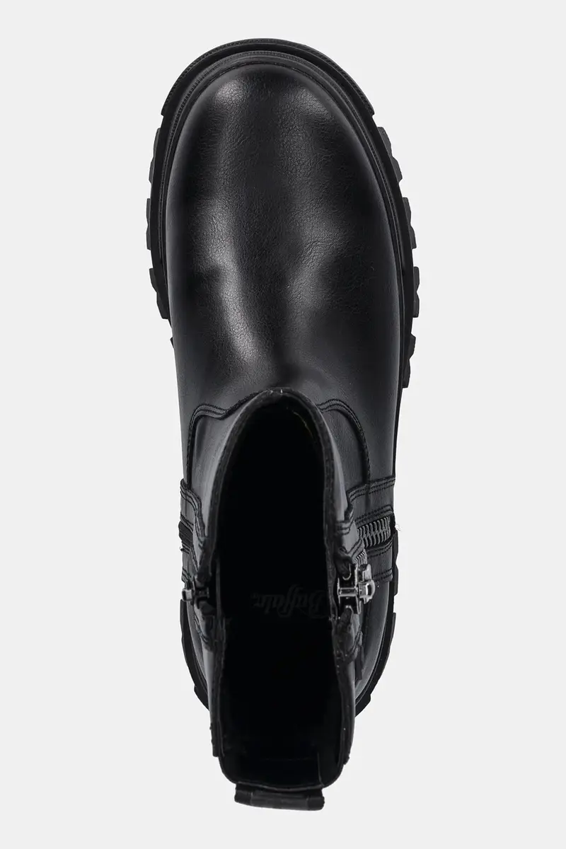 stivaletti alla caviglia Aspha Bootie Zip donna colore nero 1270125-BLK miniatura 4