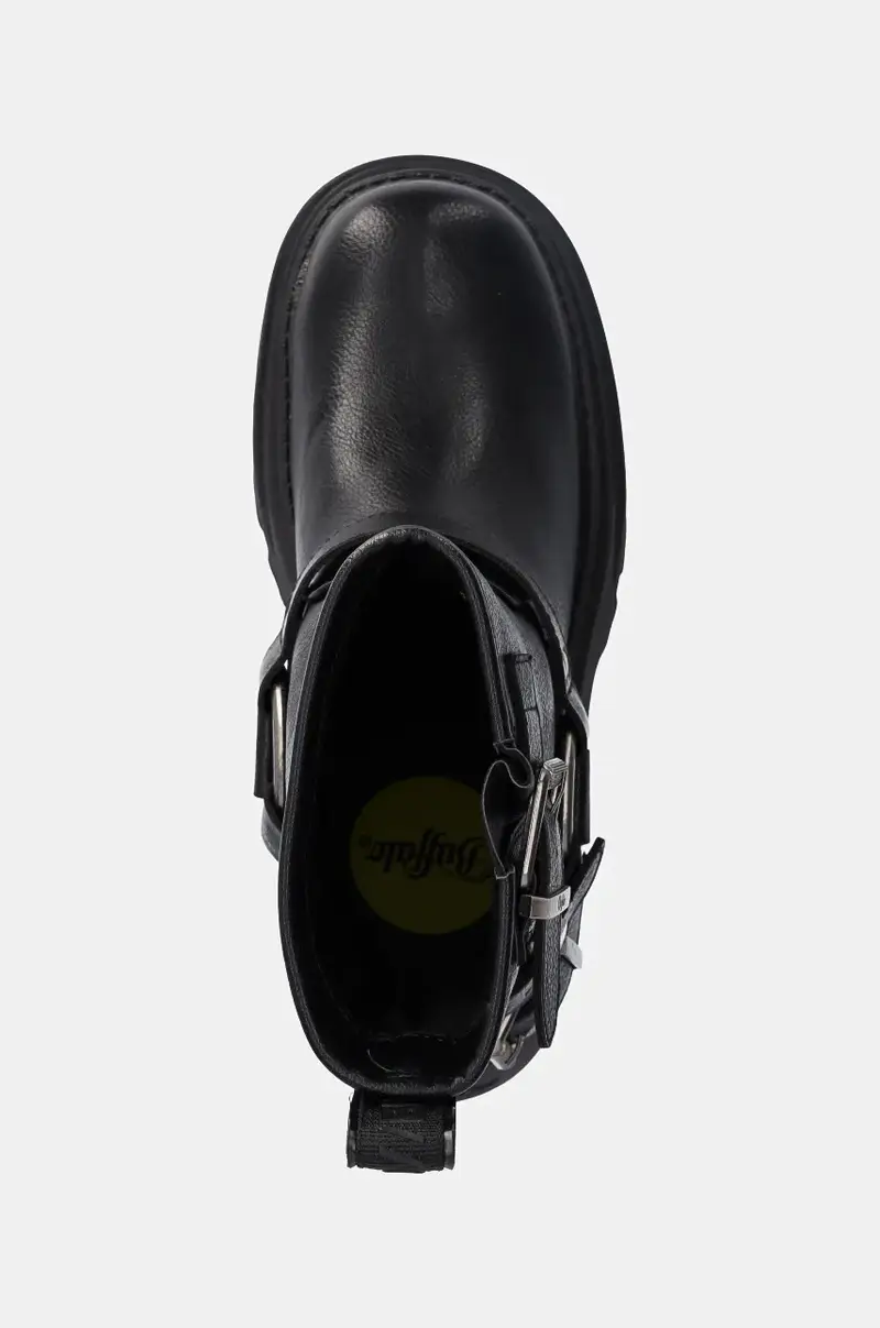 stivaletti alla caviglia Bravr Biker Lo donna colore nero 1220067-BLK miniatura 4