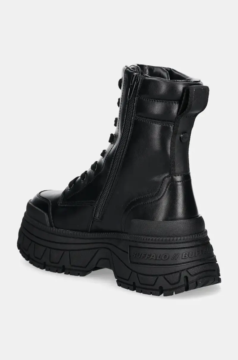 stivaletti alla caviglia Fusion Lace Up Mid Nero miniatura 3