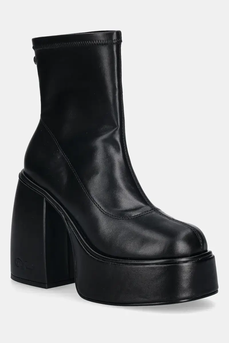 stivaletti alla caviglia Heart Sock Bootie Nero