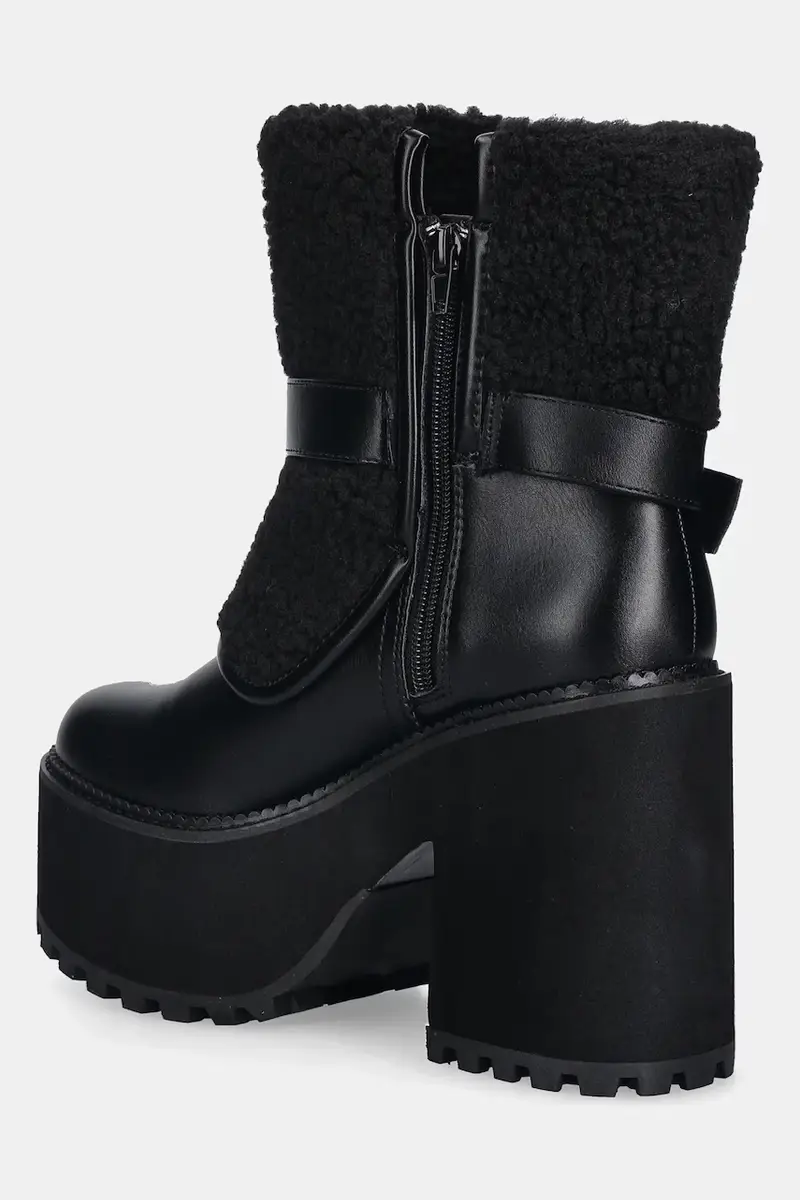 stivaletti alla caviglia Killah Fold Boot Warm donna colore nero 1220081-BLK miniatura 3