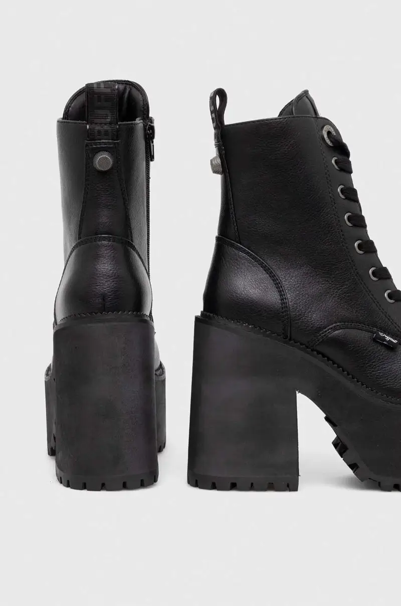 stivaletti alla caviglia Killah Lace Up Mid Nero miniatura 3