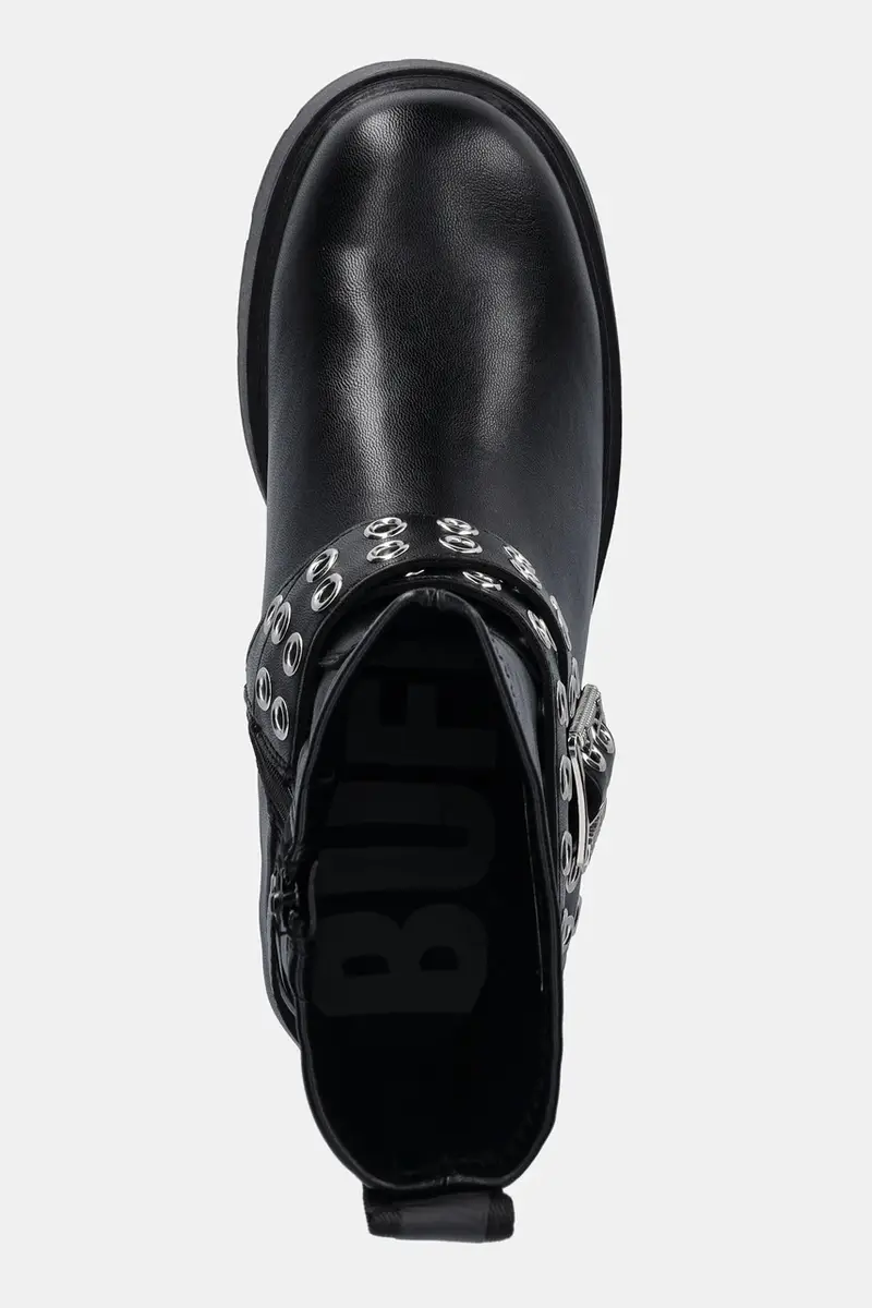 stivaletti alla caviglia Mila Rock Boot colore nero 1220082-BLK miniatura 4