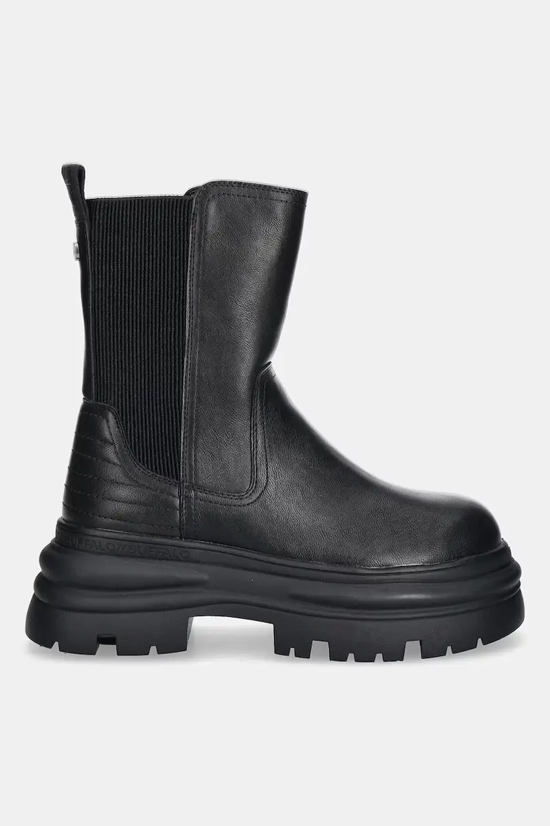 Buffalo Stivaletti Chelsea Donna Nero 3920835 miniatura 2