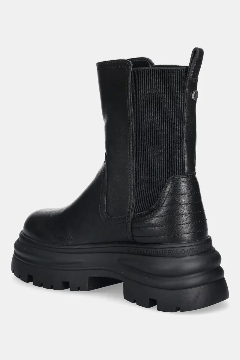 Buffalo Stivaletti Chelsea Donna Nero 3920835 miniatura 3