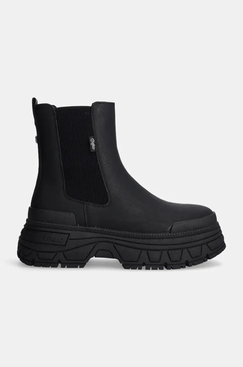 Buffalo Stivaletti Chelsea Donna Nero 3845698 miniatura 2