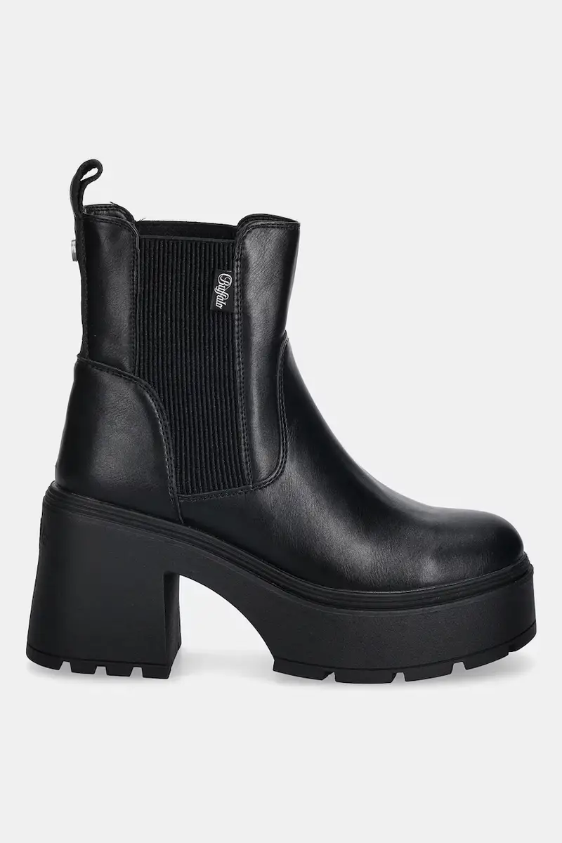 Buffalo Stivaletti Chelsea Donna Nero 3847902 miniatura 2