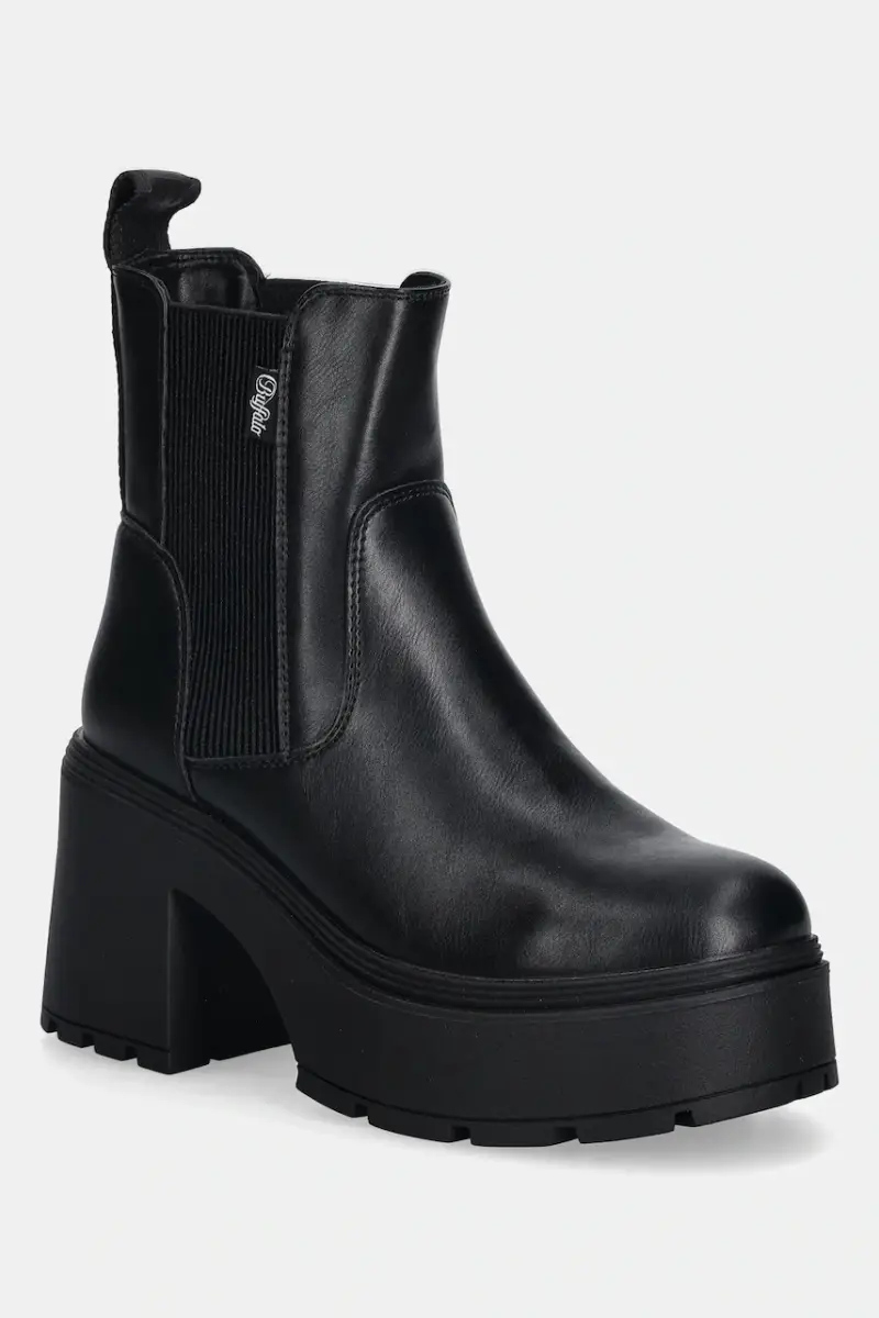Buffalo Stivaletti Chelsea Donna Nero 3847902