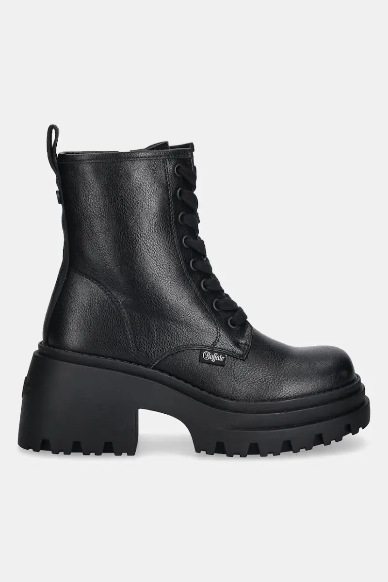 stivali da motociclista Bravr Lace Up Nero miniatura 2