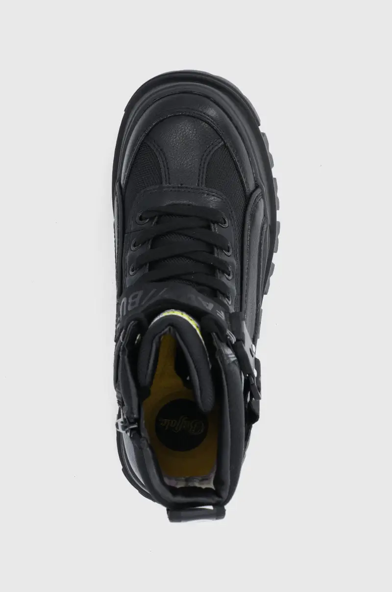 stivali da motociclista donna Nero miniatura 4