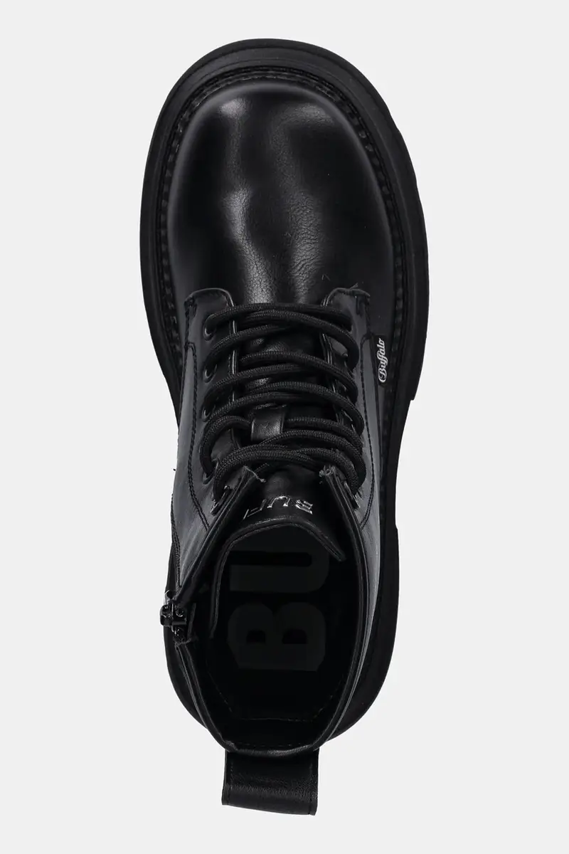 stivali da motociclista Mave Lace Up Nero miniatura 4