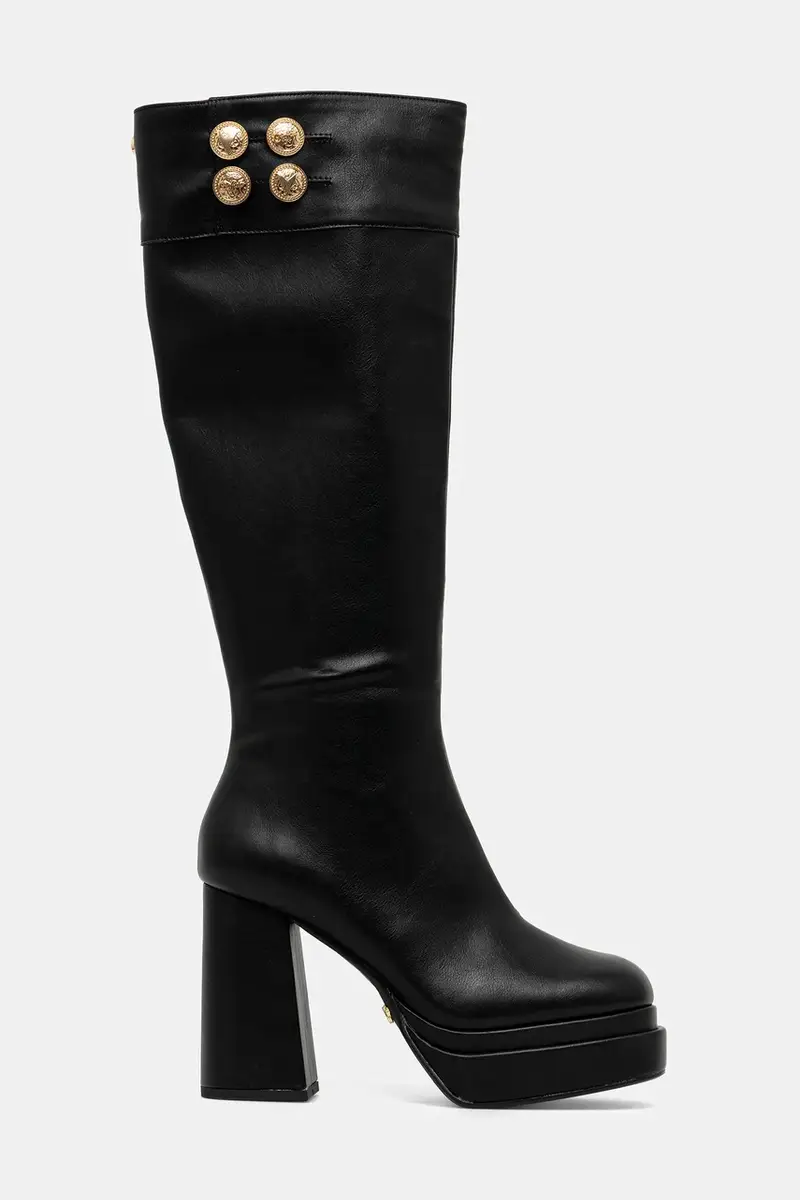 stivali May Boot Btn donna colore nero 1220074-BLK miniatura 2