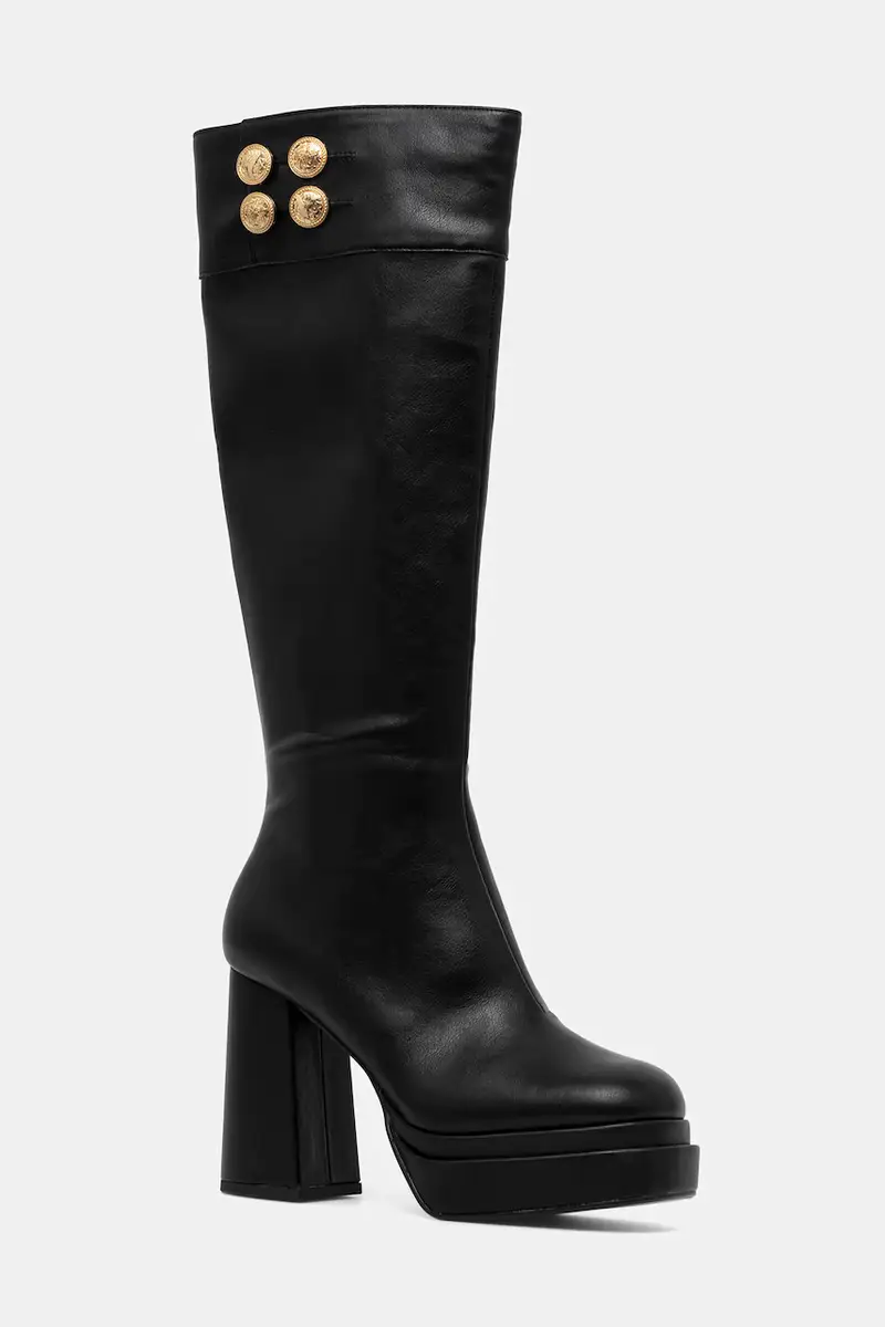 stivali May Boot Btn donna colore nero 1220074-BLK