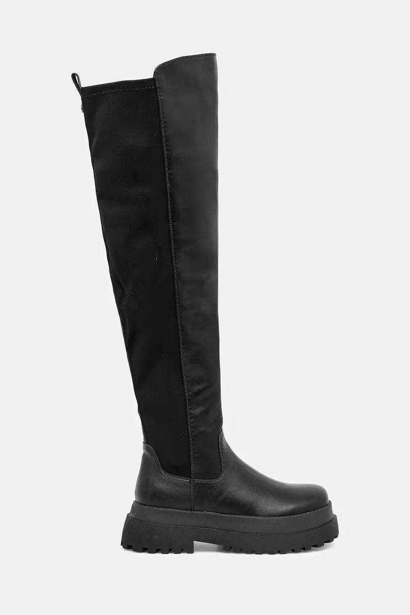 stivali Pluto Overknee donna colore nero 1270153-BLK miniatura 2