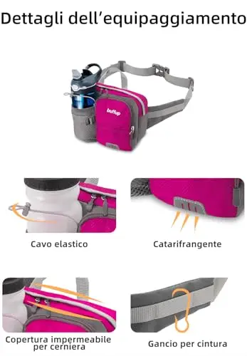 Buffup Marsupio Rosa 2596298 miniatura 3