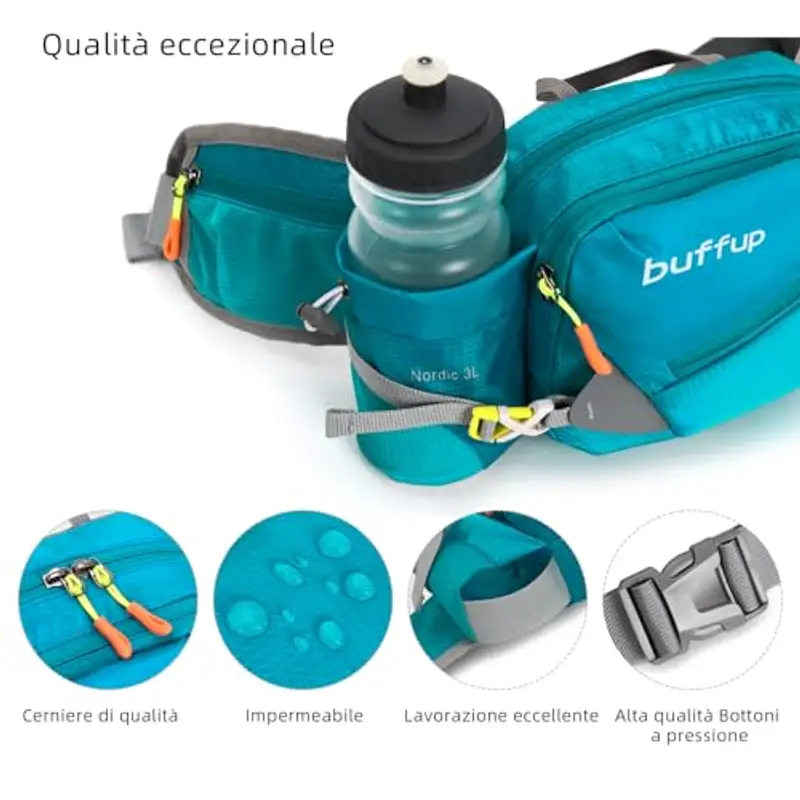 Buffup Marsupio Blu 2150740 miniatura 3