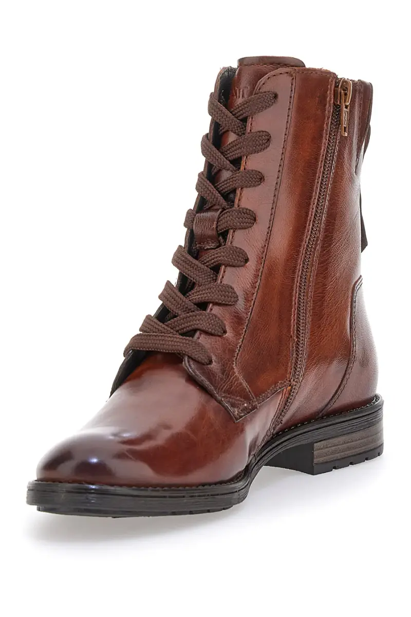 Anfibi marroni con cerniera BAGATT D11AFS503000 [COGNAC] miniatura 3