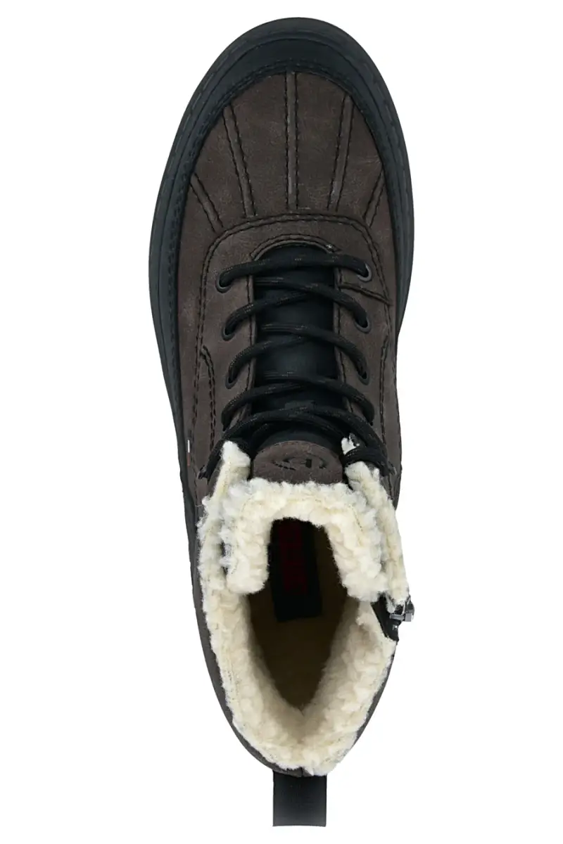 Anfibi marroni imbottiti con zip Bugatti 321AGA545050 [MARRONE] miniatura 5