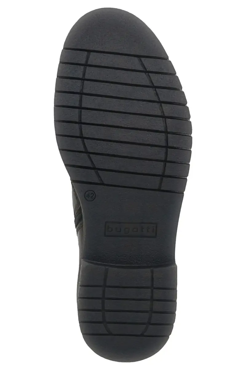 Chelsea boots marroni in pelle con suola carrarmato Bugatti 331AON323200 [GRIGIO] miniatura 4