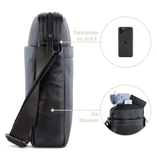 Bugatti Borsello Uomo Marrone 3665285 miniatura 3