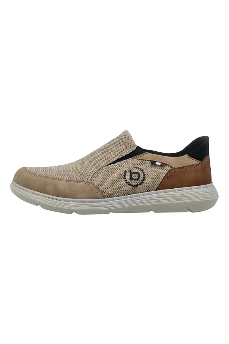 Mocassini Beige Slip on Bugatti 335AFU6669005200 [BEIGE]