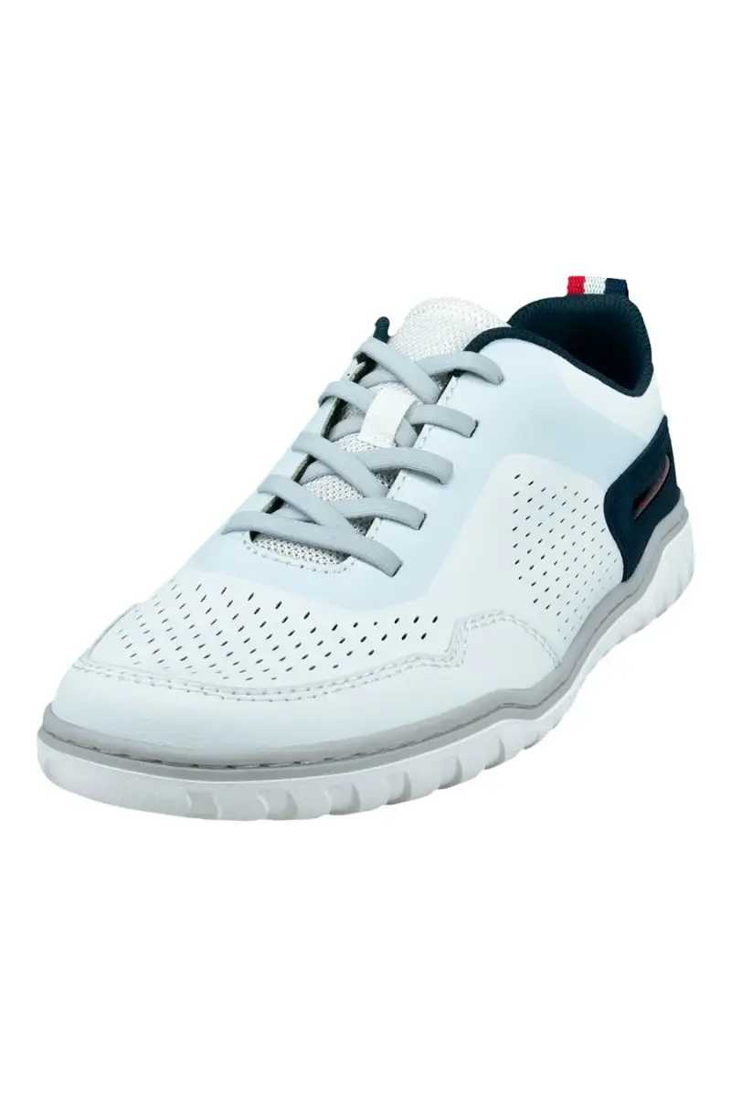 Scarpe Stringate Bianche Bugatti 325AQW025000 [BIANCO] miniatura 3