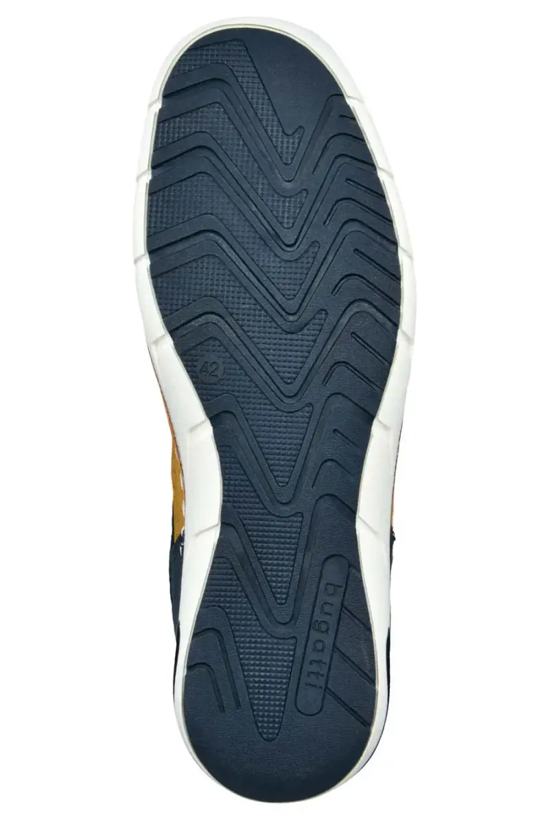 Scarpe stringate gialle traforate Bugatti 321ASG0350505041 [YELLOW miniatura 4