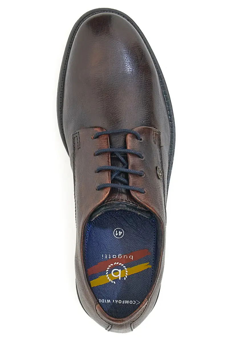 Bugatti Scarpe stringate Marrone 3428791 miniatura 5