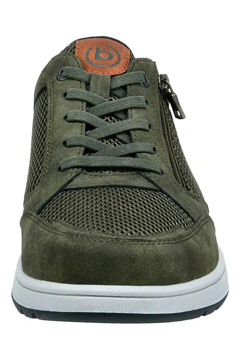 Scarpe Stringate Verdi con Tomaia in Pelle BUGATTI 331AFB056900 [VERDE SCURO] miniatura 3