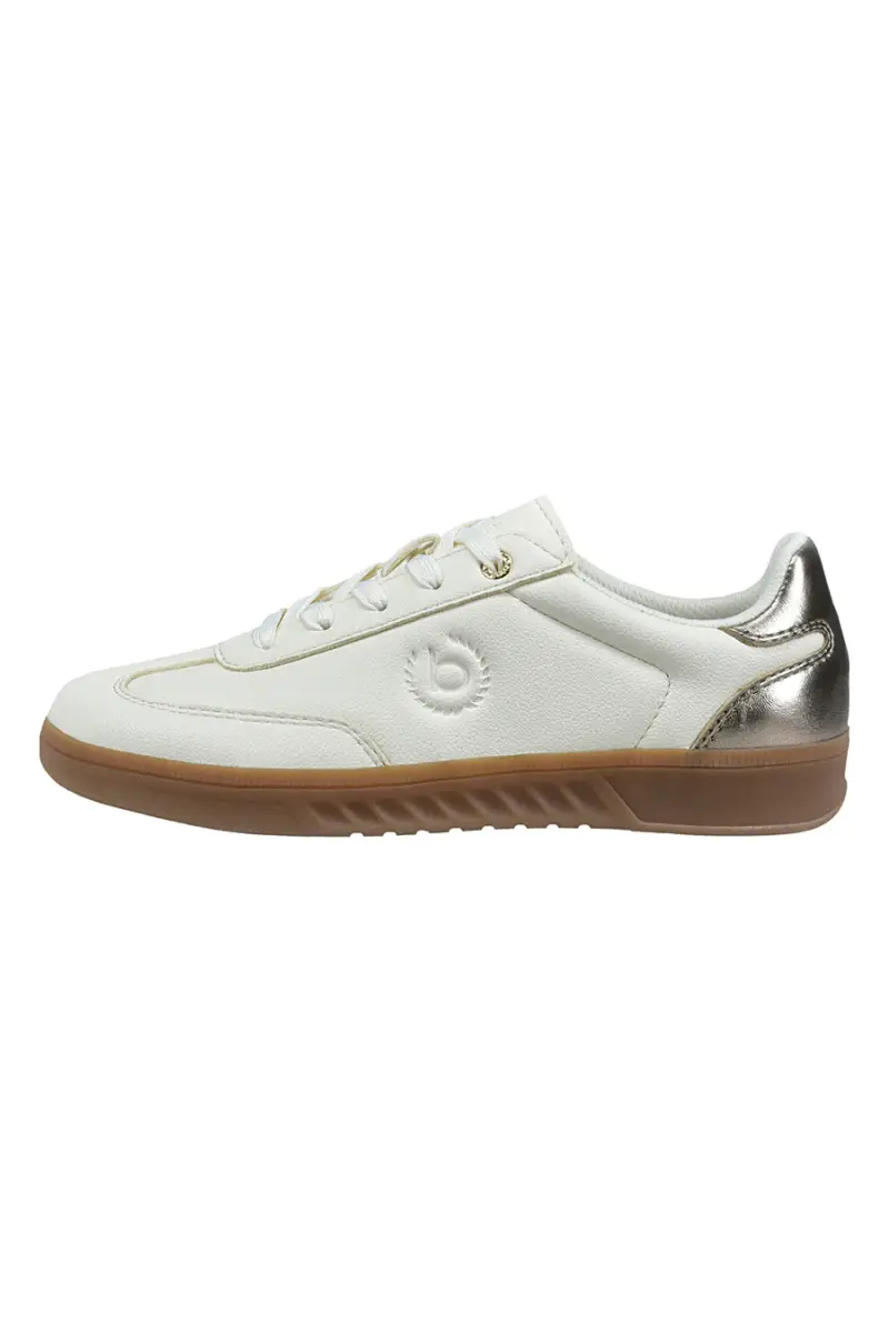 Sneakers bianche con lacci Bagatt 435AQJ0450502151