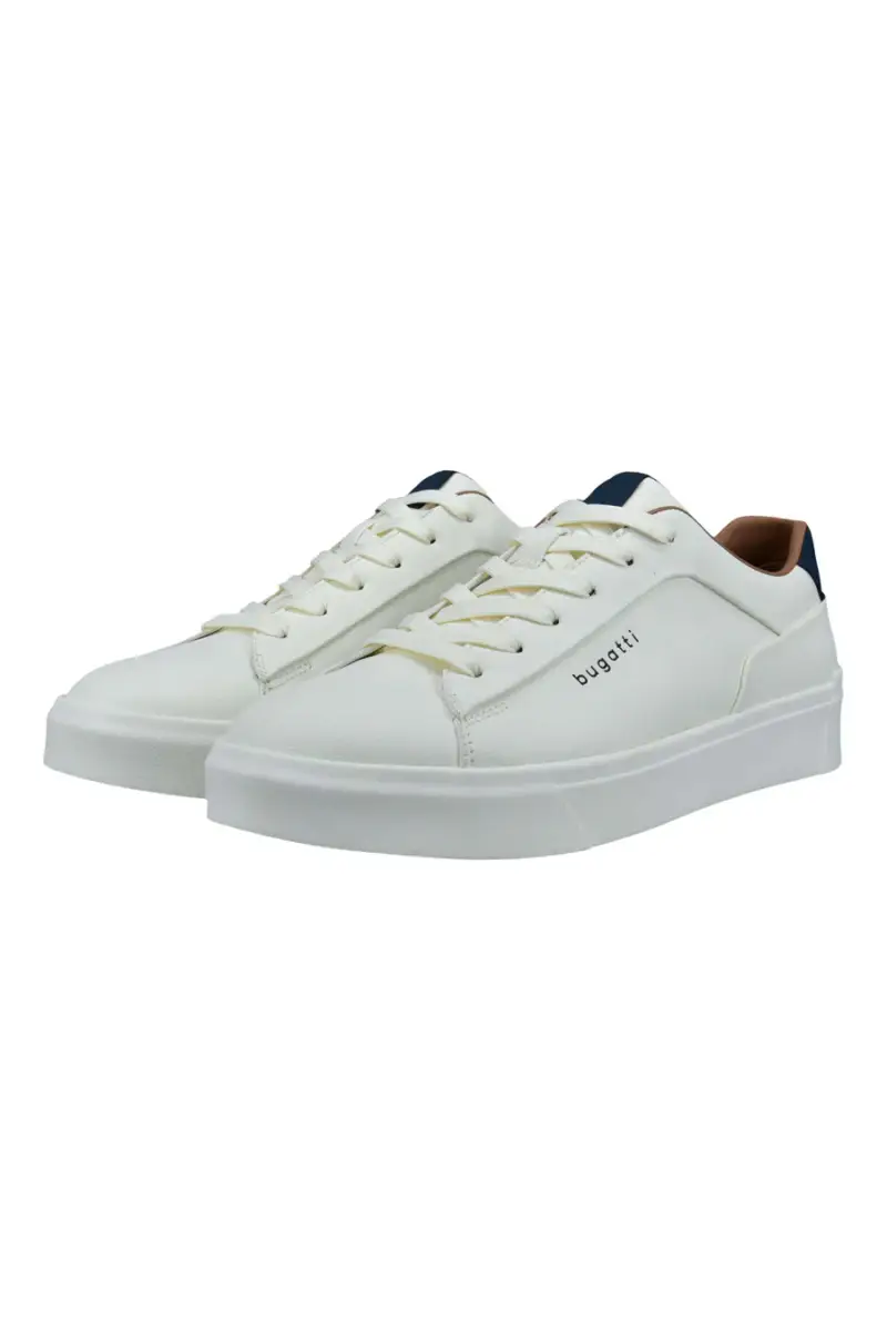 Sneakers bianche con lacci Bugatti 325AMU0150002100 [BIANCO] miniatura 3