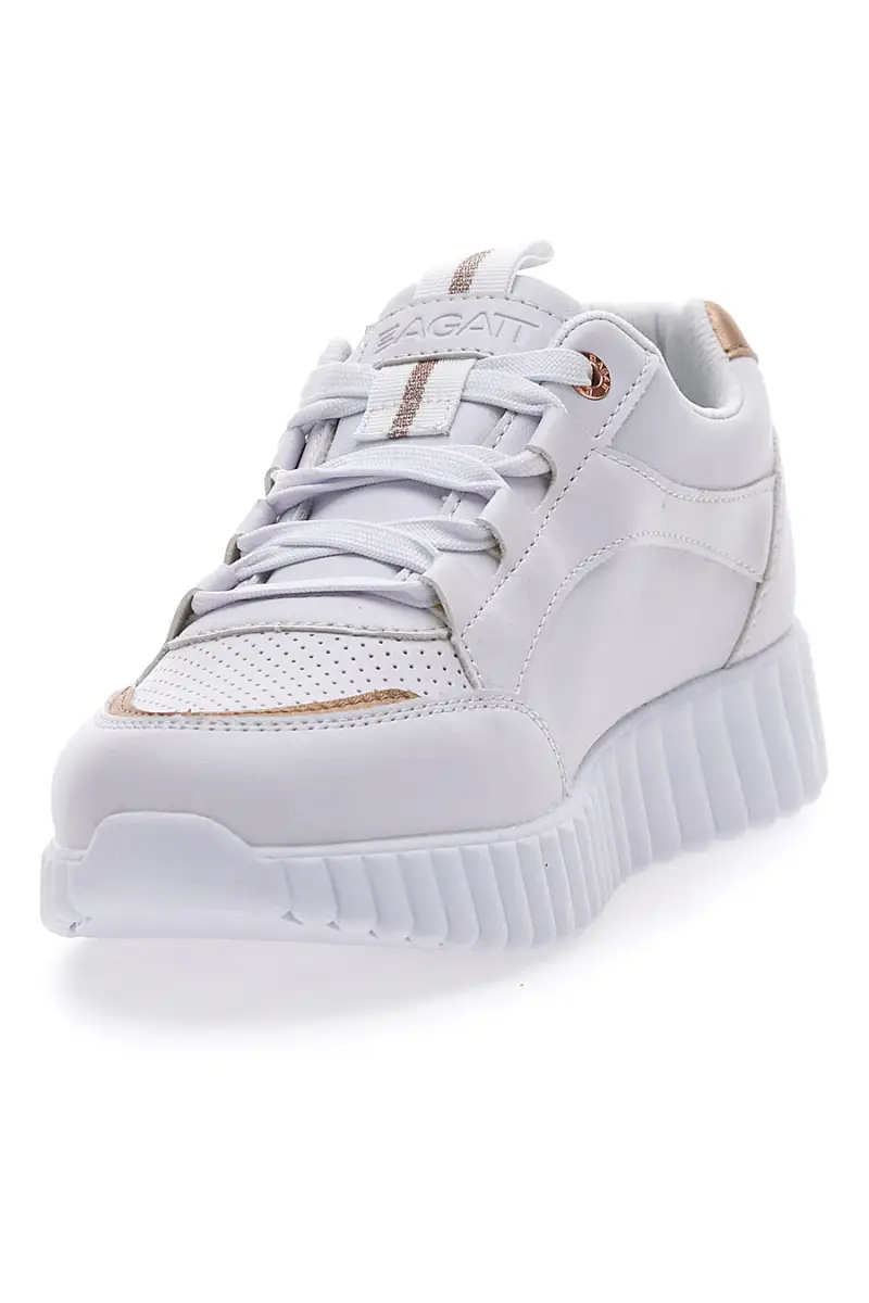 Sneakers Bianche da Donna Bugatti 4509 [BIANCO] miniatura 3