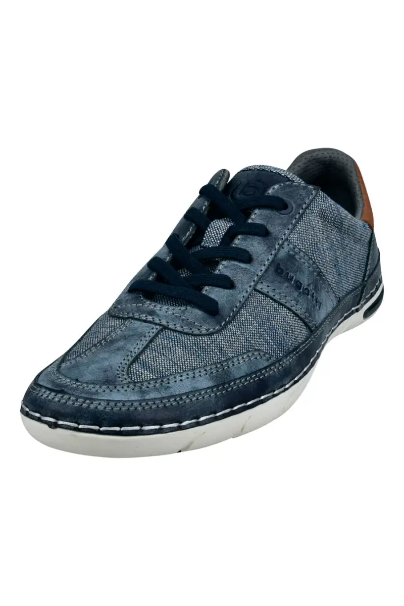 Sneakers Blu con dettagli Marroni BUGATTI 321ASG02 [BLU SCURO] miniatura 2