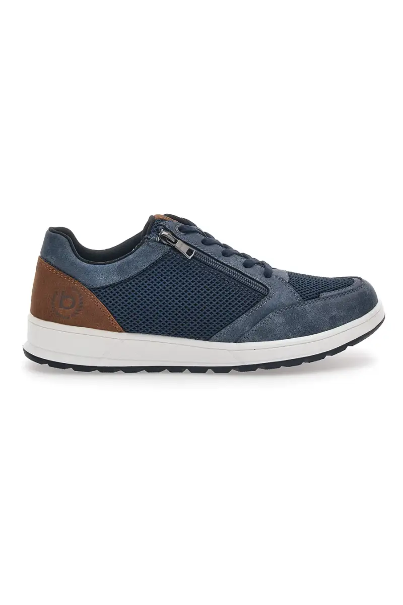 Sneakers Blu Con Lacci Bugatti 331AFB05 [BLUE]