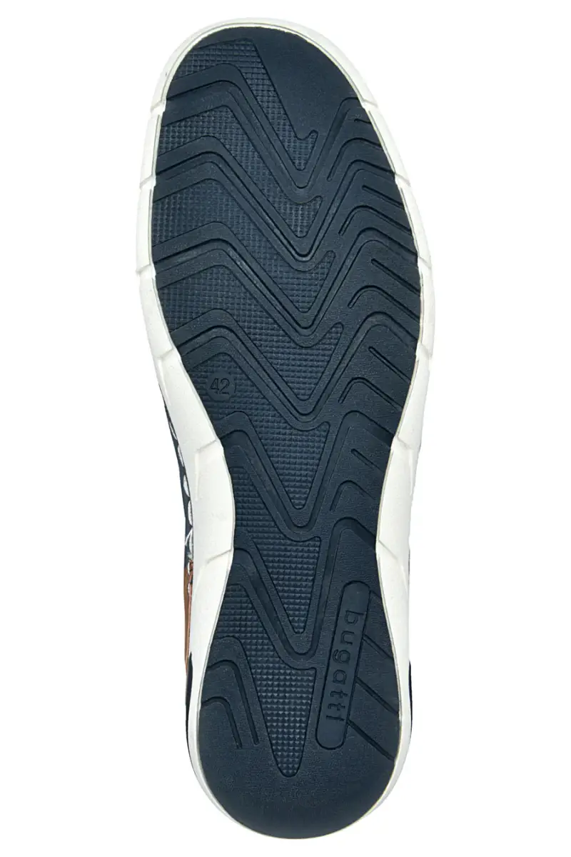 Sneakers da uomo blu traforate Bugatti 321ASG0350004100 [BLUE] miniatura 4