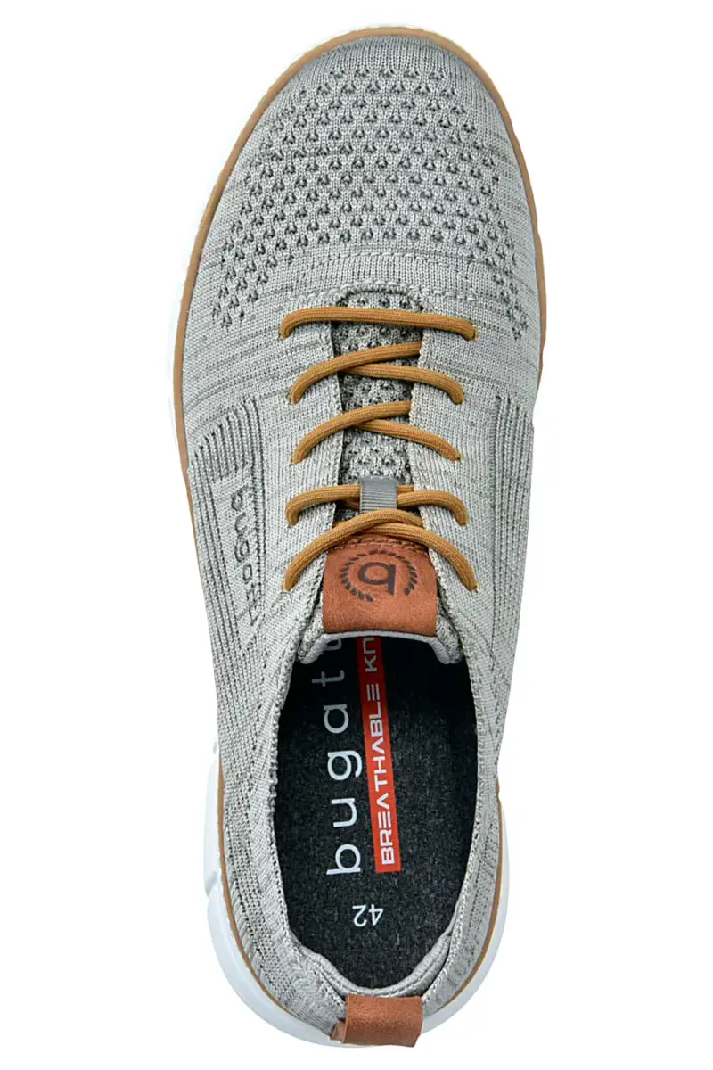 Sneakers Grigie con Tomaia Traforata BUGATTI 321ASR01 [GRIGIO] miniatura 3