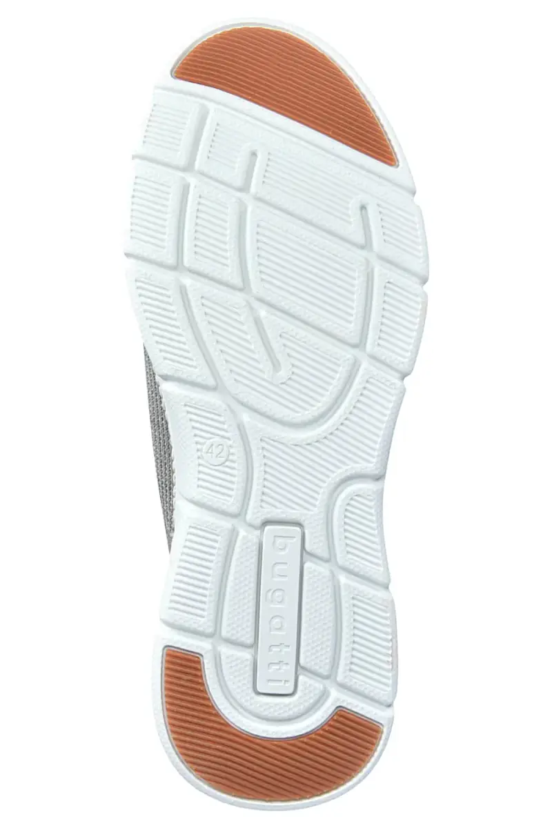 Sneakers Grigie con Tomaia Traforata BUGATTI 321ASR01 [GRIGIO] miniatura 5
